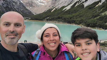 Adrián, Serena y Joaquín en