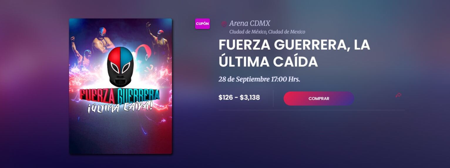 El 28 de septiembre marcará el cierre de una era en la lucha libre mexicana. Fuerza Guerrera, el Mosco de la Merced, se despedirá con honores y con la frente en alto. (Captura de pantalla)