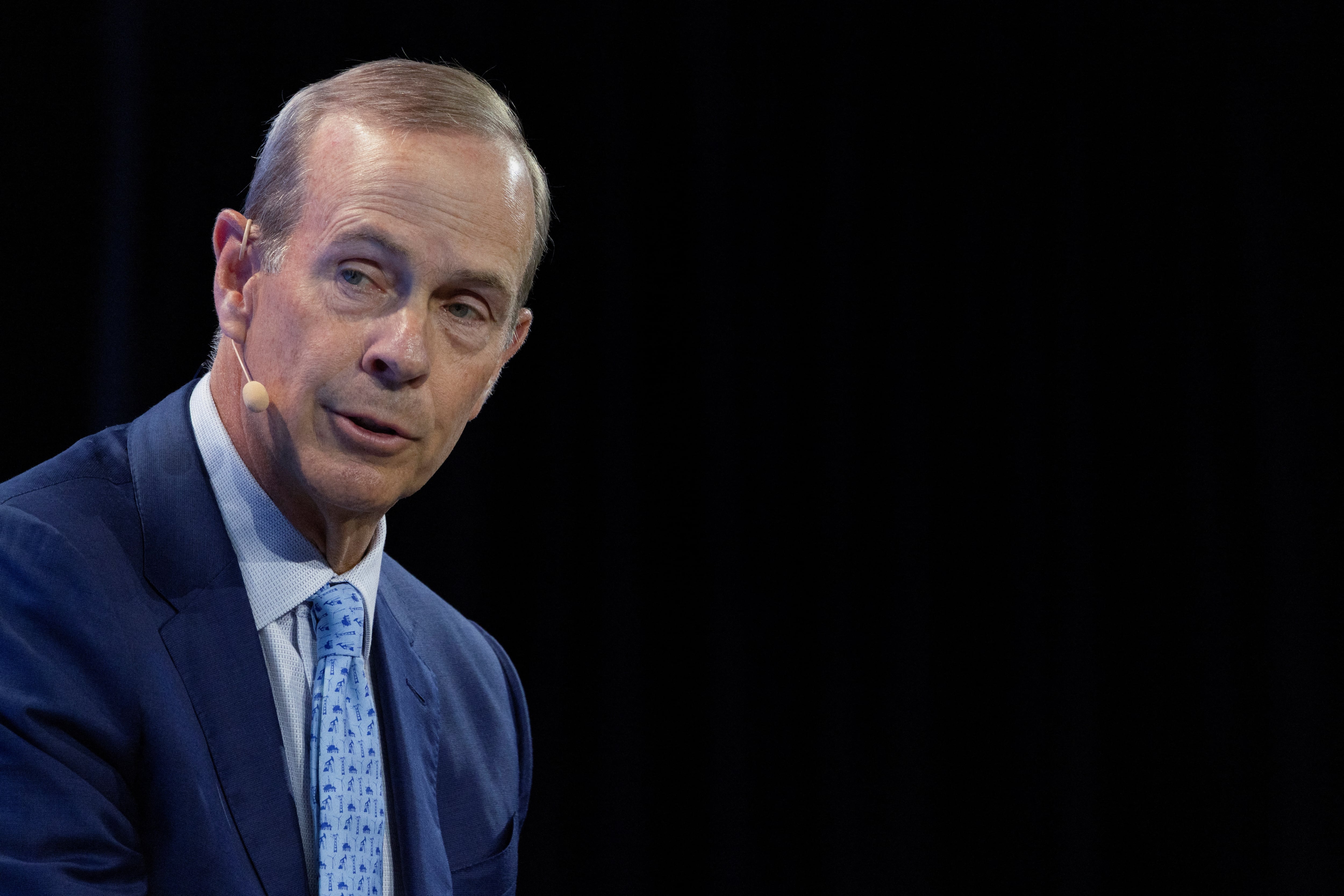El CEO de Chevron Mike Wirth en CERAWeek