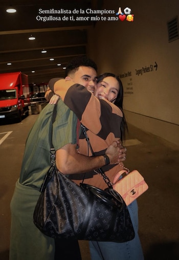 La esposa del jugador demostró su alegría por el nuevo logro en su carrera - crédito Gera Ponce / Instagram