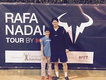 Kiko Navarro y Carlos Alcaraz.