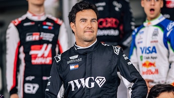 El mexicano posó para la