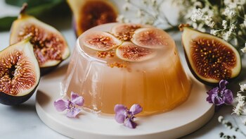 Gelatina de cáscara de higo,