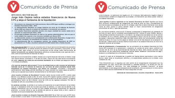 Nueva EPS reportó pasivos por $22,5 billones y un patrimonio negativo tras presentar sus estados financieros de 2023 y 2024 - crédito Nueva EPS