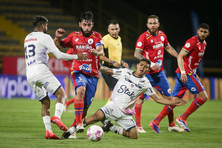 Los bogotanos ganaron en el estadio de Techo y ganaron un partido clave para asegurar su clasificación al grupo de los 8-crédito Cristian Bayona/Colprensa