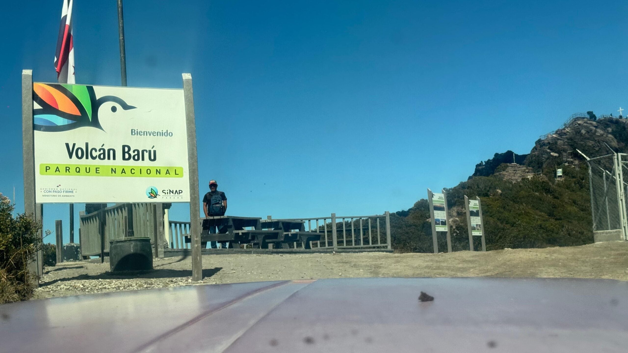 En días despejados, desde la cima del Volcán Barú es posible observar tanto el océano Pacífico como el mar Caribe. Tomada de MiAmbiente