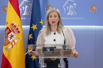 La portavoz de Sumar en el Congreso, Verónica Barbero. (Alberto Ortega - Europa Press)