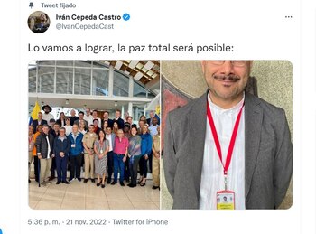 Iván Cepeda reacciona a la