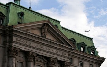 En el Banco Nación, que