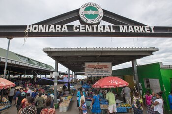 21/09/2020 Mercado Central de Honiara,