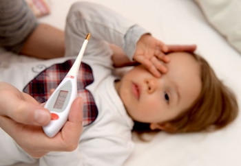 Medición de la fiebre. (Foto: