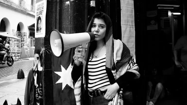 Agustina Paz Frontera cofundó el medio feminista LatFem y fue parte del grupo que dio origen al colectivo Ni Una Menos (Irupé Tentorio)