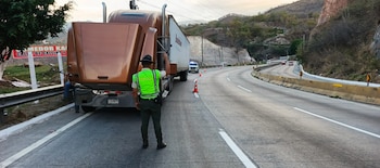 Los desperfectos mecánicos también han ocasionado bloqueos en algunas vías principales del país./(Provial)