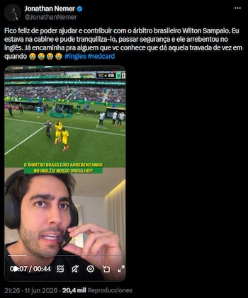 Memes por el inglés de Sampaio