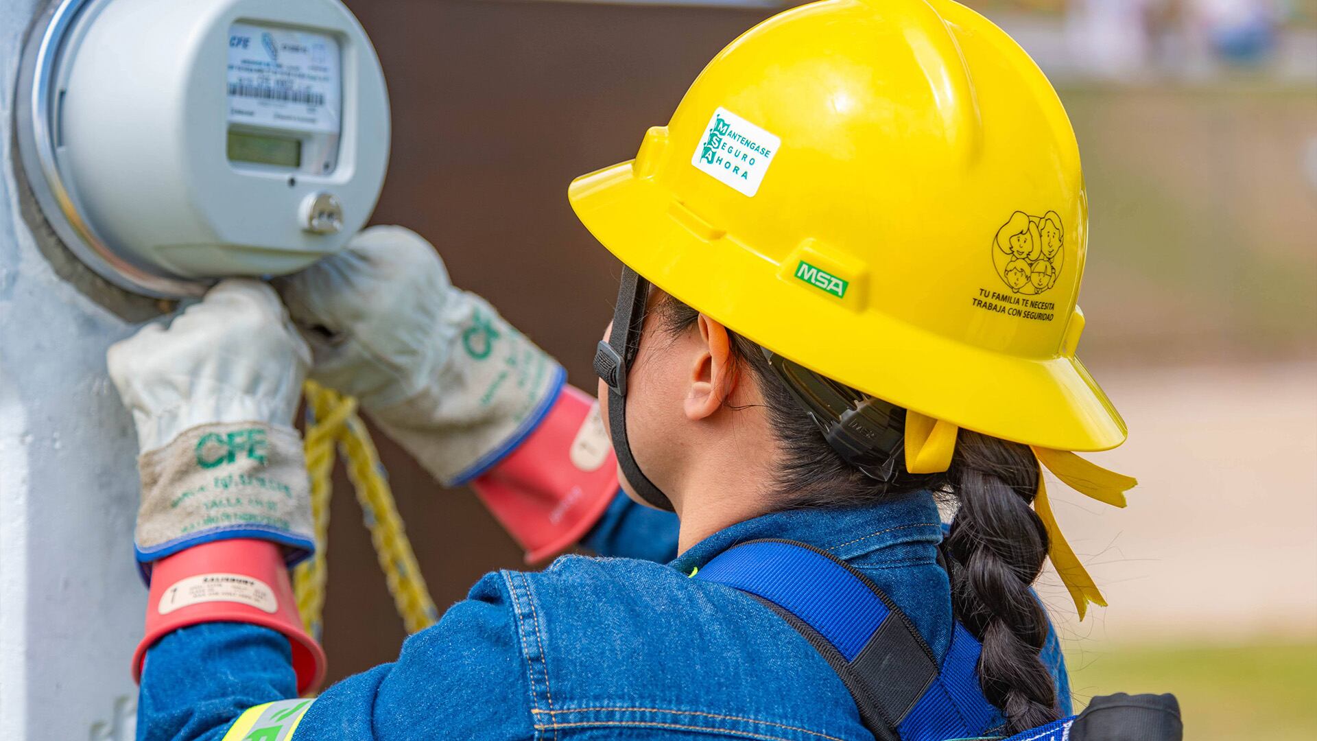 Los medidores digitales sustituyen a los mecánicos en la mayorÃa de los hogares, permitiendo lecturas más exactas y un mejor control del consumo energético. Crédito: CFE