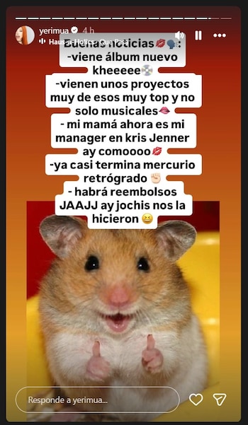 La influencer y cantante veracruzana