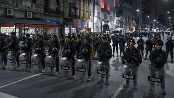 El operativo policial contó con