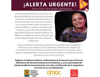 Cartel de apoyo a Kenia