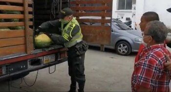 El agente de Tránsito al