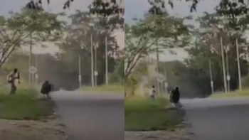 Disidentes de las Farc atacaron a tiros una patrulla de la Policía en Miranda, Cauca: habría un civil herido