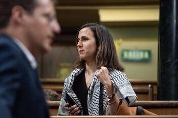 La secretaria general de Podemos,