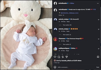 Usuarios destacan el gran parecido físico de Amaia con su padre Toño Rosique, generando interacción en plataformas digitales (IG)