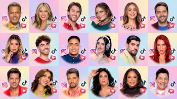 Habitantes de La Casa de los Famosos México 2026: así arrancan el show en el ranking de seguidores en Instagram y TikTok