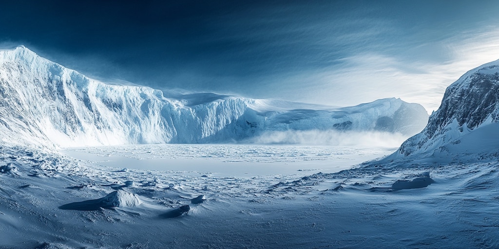 Científicos descubren paisajes ocultos bajo el hielo de la Antártida - Infobae