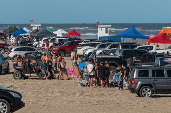 Cariló, a full: una postal