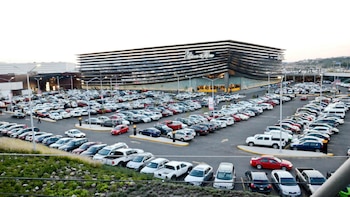 Estacionamiento de un centro comercial