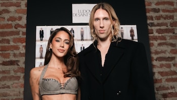 El día que Tini Stoessel usó por primera vez una creación de Ludovic de Saint Sernin, el diseñador de su vestido de novia