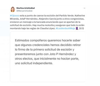 Filtraciones en WhatsApp evidencian desacuerdos