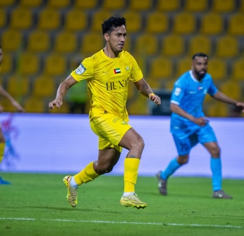 Renato Tapia disputó 29 partidos en Al Wasl de Emiratos Árabes Unidos. - créditos: Al Wasl