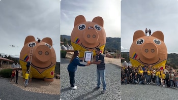 Así puede visitar el curioso monumento que le dio un récord Guinness al municipio de Ráquira en Boyacá