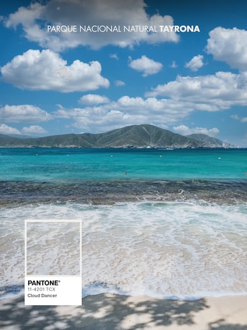 El blanco Cloud Dancer, en