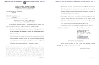 Los abogados designados por el tribunal continúan siendo los representantes legales oficialmente registrados de sus respectivos clientes y se encuentran preparando el juicio, pues no han recibido información sobre la contratación de defensores privados - crédito X