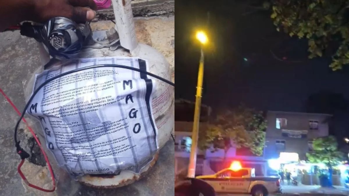 En inmediaciones de la cárcel de Villanueva, en Cali, las autoridades acordonaron el área mientras se verificaba un presunto artefacto explosivo. - crédito La FM