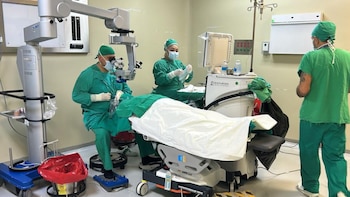 Carrera contra la ceguera: 320 pacientes vecinos del caribe costarricense serán operados de cataratas en jornada médica intensiva
