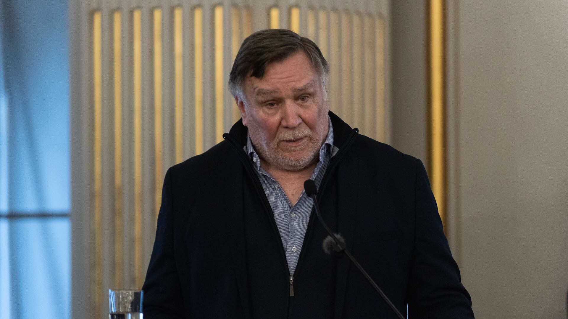 José Luis D’Angelo. Su presencia generó un fuerte rechazo (Gustavo Gavotti)