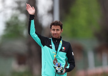 Fue el mejor mexicano dentro de la Copa del Mundo de Aguas Abiertas. (REUTERS/Luisa Gonzalez)