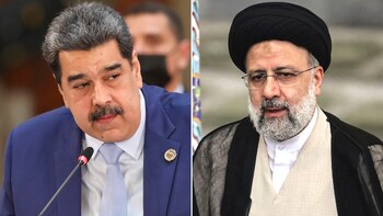 Nicolás Maduro y Ebrahim Raisi