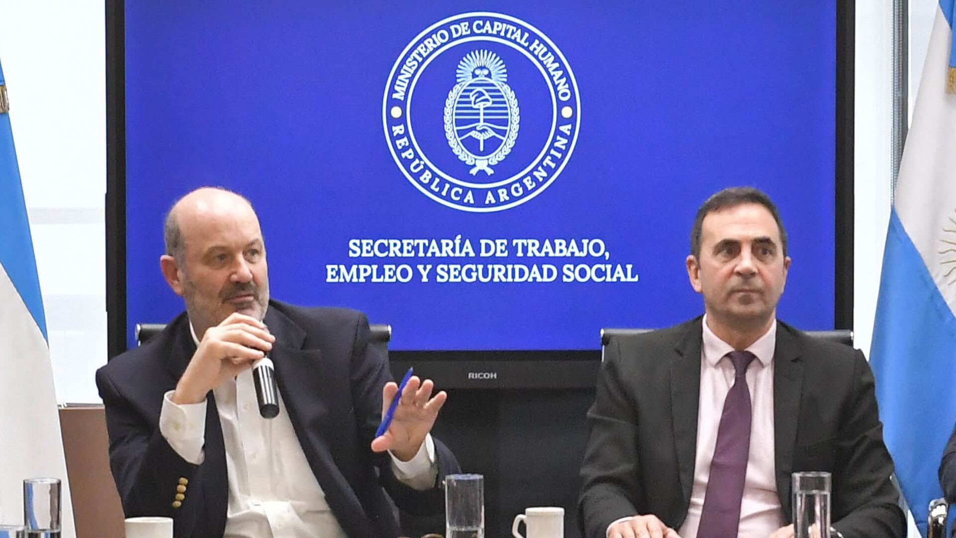 Federico Sturzenegger y Julio Cordero