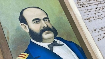 Miguel Grau Seminario murió durante el combate, mientras se encontraba en el puente de mando del monitor Huáscar - Créditos: Andina.