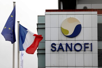 El logotipo de Sanofi en