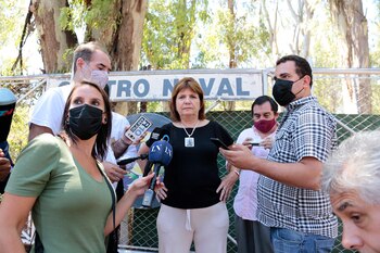 Patricia Bullrich en la reunión