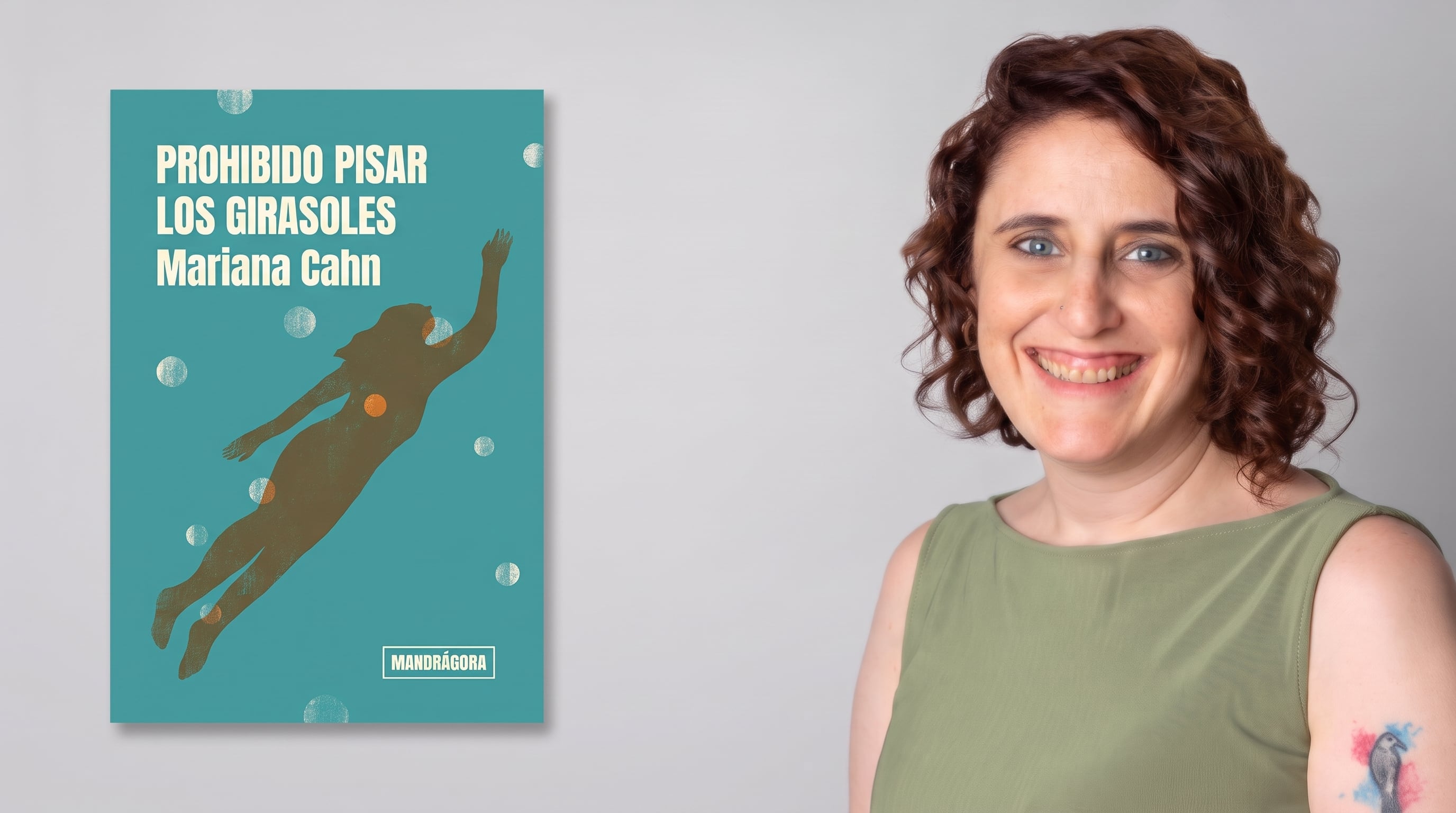 Mariana Cahn aborda su diagnóstico de cáncer de mama a los 35 años en la novela 'Prohibido pisar los girasoles'