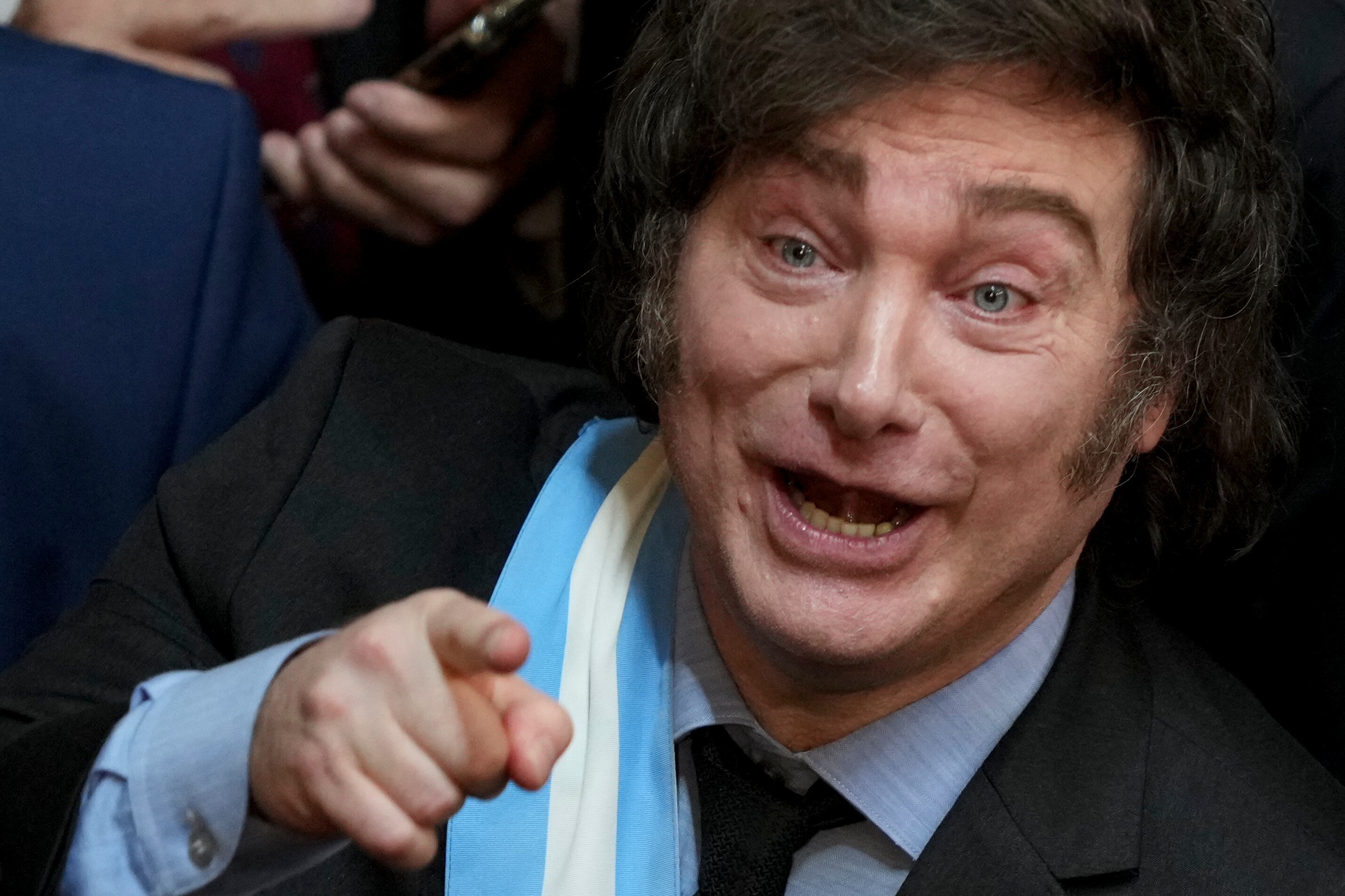 Milei dice que la economía