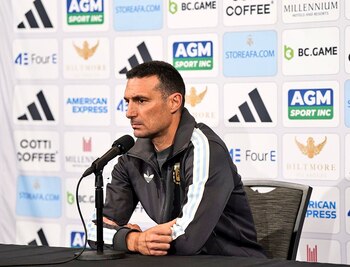 Lionel Scaloni habló en la