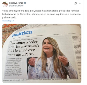 Gustavo Petro le respondió a