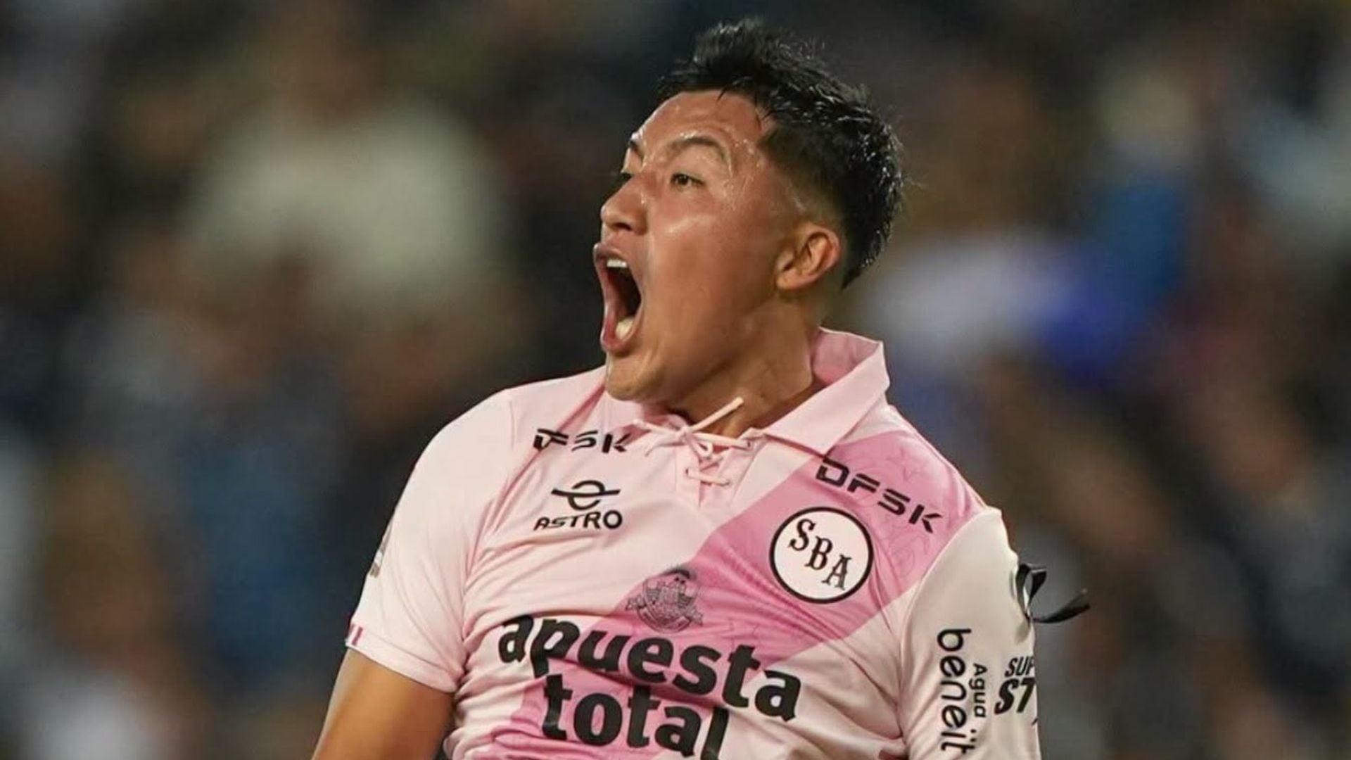 Jostin Alarcón, grito desaforado al anotarle a Alianza Lima, en el estadio Nacional. - Crédito: Liga 1